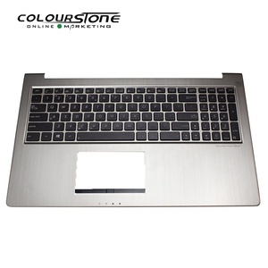Ux51vz UI máy tính xách tay bezel bàn phím cho U500 u500v <span class=keywords><strong>ux51</strong></span> u500vz ux51vz bx51vz máy tính xách tay trường hợp palmrest trên trường hợp màu bạc - Product Image 3
