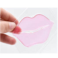 Masque de nuit pour les lèvres à la cerise rose avec des patchs de collagène, produits de soin de la peau, masque pour les lèvres sèches, masque volumateur pour les lèvres, beauté