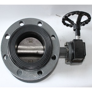 Vanne papillon Longyao Shuangyong DN125 PN16, corps en acier moulé, joint EPDM, type à bride, pour le contrôle de l'eau - Product Image 4