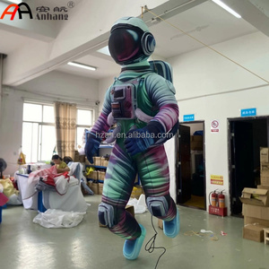 นักบินอวกาศเป่าลมจำลองสำหรับตกแต่งในงานวิทยาศาสตร์<span class=keywords><strong>นิยาย</strong></span> หรือกิจกรรมธีมอวกาศ และงานอื่นๆ - Product Image 1