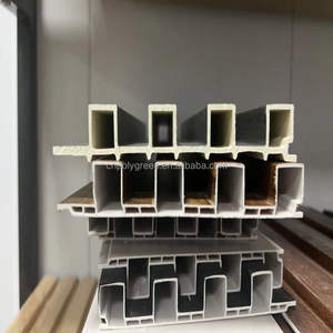 Panel de pared tablero coextrusión WPC <span class=keywords><strong>fachada</strong></span> hay revestimiento de vinilo para casa WPC panel de pared decorativo - Product Image 4