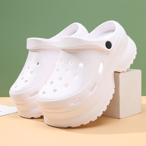 Women's <b>Clogs</b> Platform Shoes Thick Sole EVA Foam Sandals White Black Khaki Leisure Style - Product Image 2