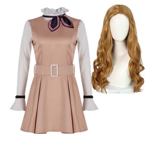 <span class=keywords><strong>Película</strong></span> <span class=keywords><strong>Megan</strong></span> Robot Dolls Cosplay M3GAN peluca rizada marrón larga - Product Image 6