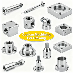 Mecanizado CNC de Alta Precisión de 5 Ejes, Fresado de Metal, Acero Inoxidable, Latón, Aluminio, Titanio, Torneado CNC, Piezas Mecánicas - Product Image 2