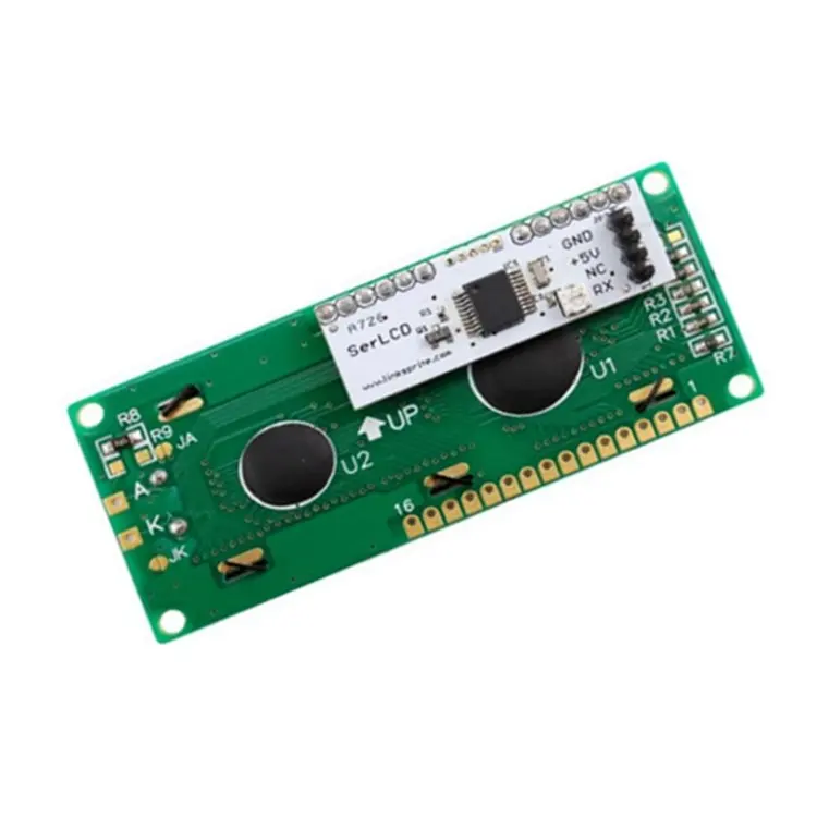 Smart Electronics Serial UART 16x2 LCD Serial port monitor 1602LCD display module