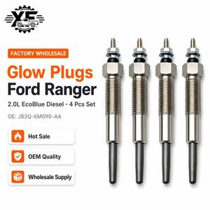 Vente en gros d'usine, bougies <span class=keywords><strong>de</strong></span> <span class=keywords><strong>préchauffage</strong></span> OEM pour moteur diesel Ford Ranger 2.0L EcoBlue, lot <span class=keywords><strong>de</strong></span> 4 pièces JB3Q-6M090-AA JB3Q6M090AA - Product Image 1