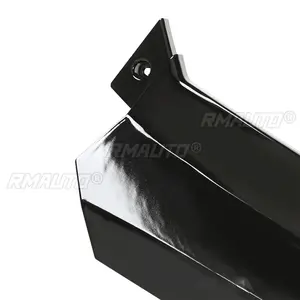 3 pièces pour Mercedes Benz Classe C W205 C300 C160 C200 C350e C260 AMG 2015-2018, spoiler de pare-chocs avant, style carbone - Product Image 5