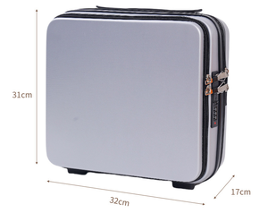 Maleta de Viaje Rígida Impermeable de 16 Pulgadas, Ligera y de Gran Capacidad, de ABS, para Cosméticos, para Hombre y Mujer, en Oferta - Product Image 2