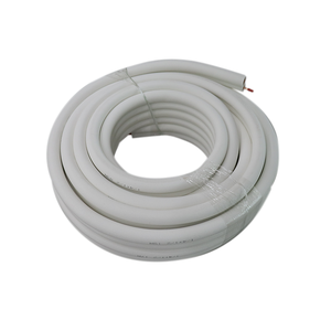 1/4 + 3/8 linea di rame Set bianco PE isolamento tubo di rame per il condizionatore d'aria - Product Image 6
