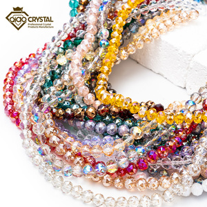 Bán buôn Chất lượng cao đa phải đối mặt với đa màu sắc hoa hạt K9 pha lê hạt - Product Image 2