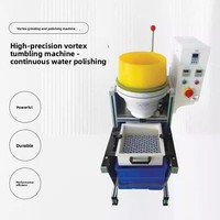 Machine de polissage centrifuge à disque avec moteur, boîte de vitesses et roulement pour le débavurage et le polissage de surfaces miroir