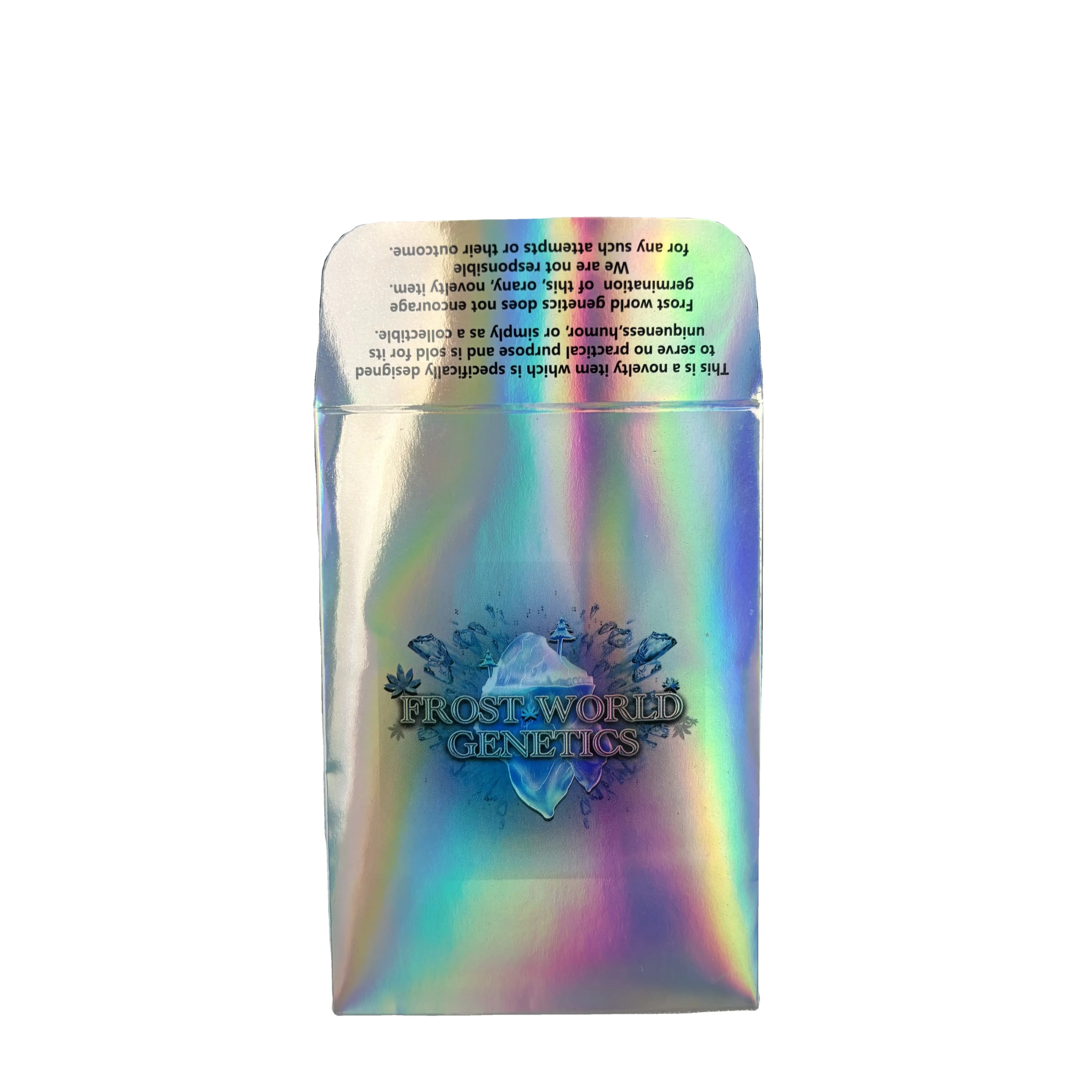 Custom 4 color printing paper hologram shatter envelopes hologram envelope