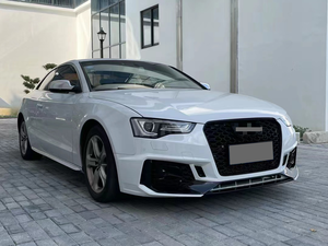 Kit Carrozzeria Anteriore per <span class=keywords><strong>Audi</strong></span> <span class=keywords><strong>A5</strong></span> B8 S5 2012-2016 Aggiornamento Stile RS5 2017-2019 <span class=keywords><strong>Paraurti</strong></span> Auto Nero Lucido con Gruppo <span class=keywords><strong>Paraurti</strong></span> Anteriore - Product Image 4