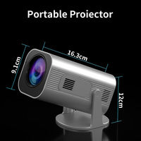 Projecteur LCD 4K 1080P Meilleur mini projecteur utilisé Home Office Theater Projecteur WiFi 2.4G/5G