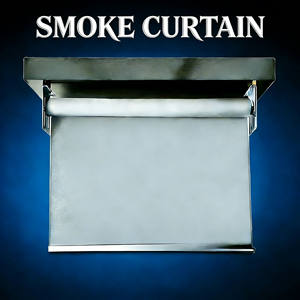 Rideau coupe-fumée, Systèmes d'encadrement des fumées, Rideau ignifuge, Barrière électrique ignifuge anti-fumée - Product Image 1