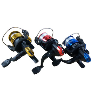 Carrete de Pesca Giratorio Económico con Línea de Agua Salada, Carrete Giratorio de Plástico, Combo de Asiento y Caña de Pesca con Mosca en Hielo, Carretes de Pesca - Product Image 3