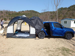 Voyage en plein air personnalisé <span class=keywords><strong>Camping</strong></span> Parking pliable hayon hayon tente arrière de voiture tente - Product Image 6