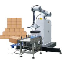 Máquina Automatizada de Paletización para Empacar Productos, con Apilamiento por Succión y Detección de Colisiones Integrada