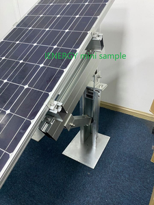 Structure de montage solaire <span class=keywords><strong>Poteau</strong></span> de percussion simple Ancrage de rail C Montage au sol de pieux de poinçonnage pour projet solaire au sol inégal - Product Image 3