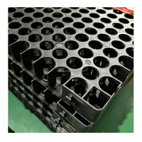 Cellule de drainage modulaire en HDPE pour la rétention et le drainage de l'eau, idéale pour les toits végétalisés, les jardinières et les systèmes de gestion des eaux souterraines