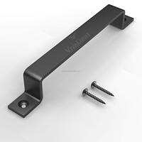 Manijas Rústicas de Estilo Industrial para Puertas Corredizas de Granja, para Cercas de Madera, Cobertizos y Garajes