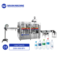 Machine automatique de remplissage, bouchage et rinçage de bouteilles à prix raisonnable, ligne de production de conditionnement et d'emballage de boissons à petite échelle