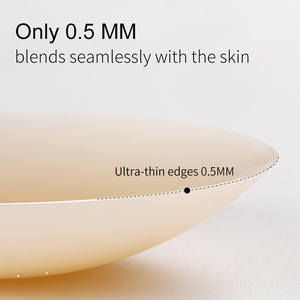 Indolore senza colla di seta sentire la copertura del <span class=keywords><strong>capezzolo</strong></span> della ragazza invisibile in Silicone solido opaco <span class=keywords><strong>capezzolo</strong></span> pasticcini con foro traspirante - Product Image 4