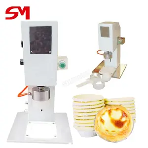 SHUOMAN nouveau Type lisse et joli Mini fromage automatique tarte aux oeufs peau portugais faisant des Machines