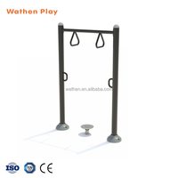 Barre horizontale triple de haute qualité et durable en acier galvanisé pour équipement de fitness extérieur résistant pour adultes
