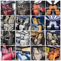 Sièges en cuir personnalisés de luxe pour camping-car, limousine, SUV, MPV, VAN, avec ventilation électrique réglable et modifiés pour une expérience VIP