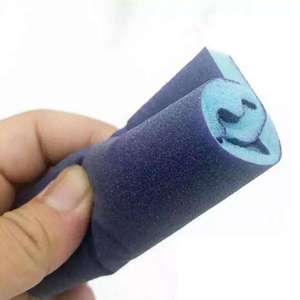 Éponges abrasives carrées de moyenne dureté pour outils de ponçage automobile, couleur bleu-gris, marque KHC - Product Image 3