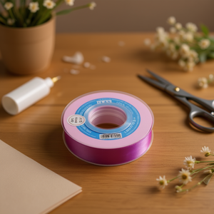 Nastro in Raso Ilan 1.5m 25Y Viola Morado D-17 - Product Image 1