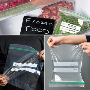 Bán Buôn Tái Sử Dụng Thực Phẩm Lưu Trữ An Toàn <span class=keywords><strong>Silicone</strong></span> Tủ Đông Zip Khóa Poly Peva Bao Bì Túi Peva Tự Con Dấu Thực Phẩm Lưu Trữ Túi - Product Image 5