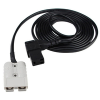 Câble de connexion de type prise Engel 3 broches 16AWG 1,8 m 50 ampères pour réfrigérateur Waeco / Kings
