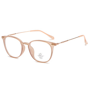 TR90 Cat Eye <b>Eyeglasses</b> Brown Full Rim Grey Lenses Anti Blue Light Unisex Optical <b>Frames</b> - Product Image 2