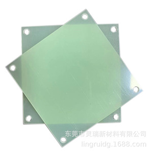 แผ่นฉนวน FR4 สีเขียวขาว ทนไฟ ทำจากอีพ็อกซี่เรซิน สำหรับฉนวนไฟฟ้า - Product Image 2