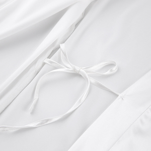Lusso ed eleganza abito <span class=keywords><strong>da</strong></span> sposa maglia <span class=keywords><strong>manica</strong></span> <span class=keywords><strong>lunga</strong></span> piuma abito Femme bianco <span class=keywords><strong>camicia</strong></span> <span class=keywords><strong>da</strong></span> <span class=keywords><strong>notte</strong></span> - Product Image 4