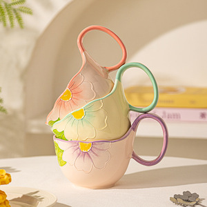 Taza <span class=keywords><strong>de</strong></span> Cerámica <span class=keywords><strong>de</strong></span> Alta Temperatura con Diseño <span class=keywords><strong>de</strong></span> Vaca y Asa, Ideal <span class=keywords><strong>para</strong></span> Regalos del <span class=keywords><strong>Día</strong></span> <span class=keywords><strong>de</strong></span> la Madre y <span class=keywords><strong>de</strong></span> Inauguración <span class=keywords><strong>de</strong></span> Casa - Product Image 3