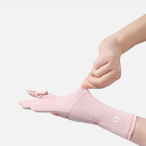 UPF50 + crème solaire UV dames gants glace soie soleil gants écran tactile respirant extérieur cyclisme sport conduite gants - Product Image 4