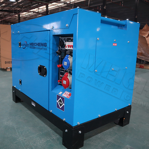 6.5KW 8KW 10KW 15kw 18KW 20KW 25KW generador diésel portátil de bajo ruido agua/máquina eléctrica para el hogar refrigerada por aire/<span class=keywords><strong>taller</strong></span> - Product Image 1