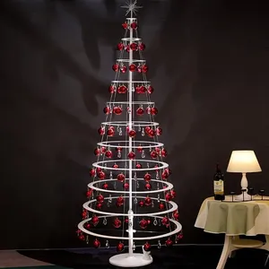 Vente flash - Nouveau design populaire - Arbre de Noël en cristal LED de haute qualité de 2,4 mètres pour la décoration du salon/hôtel/centre commercial en plein air - Product Image 3