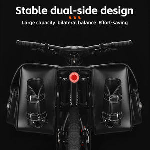 Sacoche de vélo de route et VTT étanche WEST BIKING 20L grande capacité, sacoche de porte-bagages durable pour accessoires de voyage - Product Image 2
