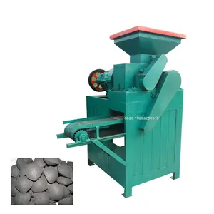 Rulo kömür mangal kömürü tozu briket baskı makinesi kömür tozu pelet makinesi