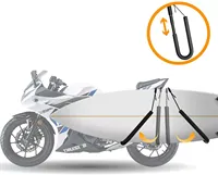 Planche de surf scooter cyclomoteur support de planche de surf en aluminium pour scooter surf rack vélo