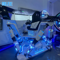 Vente à chaud Simulateur de conduite Cockpit 4D Machine de jeu de réalité virtuelle Machine de course vidéo 9d Simulateur de conduite de voiture pour arcade