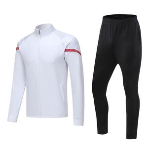 Haute qualité hiver <span class=keywords><strong>Football</strong></span> vestes hommes à manches longues <span class=keywords><strong>Football</strong></span> survêtement Kit bleu clair enfants Jogging <span class=keywords><strong>Football</strong></span> Club survêtements - Product Image 3