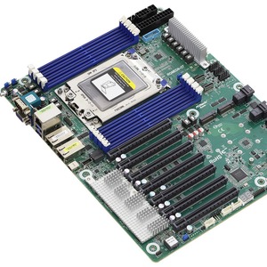 เมนบอร์ดเซิร์ฟเวอร์ ASRock Rack ROMED8-2T EPYC 7003 รุ่นดั้งเดิม รองรับซ็อกเก็ตคู่ SP3 แรม 8 ช่อง DDR4 PCIe 4.0 M2 OCP LAN Asrock Rack Romed - Product Image 1