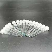 Bâtonnets en verre octogonaux de 3 ml, 6 ml, 10 ml, 12 ml, bâtonnets d'insertion en verre pour flacons d'huiles essentielles, accessoires