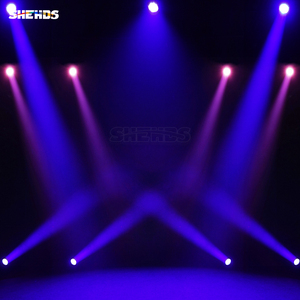 Shehds LED 7*40W Bee Eye Đảng Rửa Di Chuyển Đầu Ánh Sáng Ip20 Zoom Rửa Thanh Chiếu Sáng Cho Buổi Hòa Nhạc Dj Disco Sân Khấu Hiển thị - Product Image 4