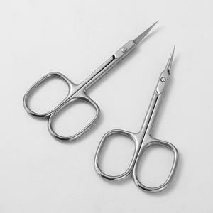 Cortacutículas profesional de acero inoxidable, herramienta para remover cutículas de uñas, tijeras para cutículas de estilo ruso, para cutículas delgadas - Product Image 4